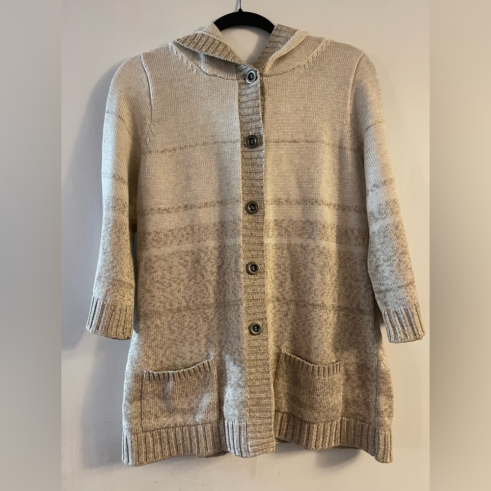 Peruvian Connection‎ 100% Pima Cotton Cardigan Size S